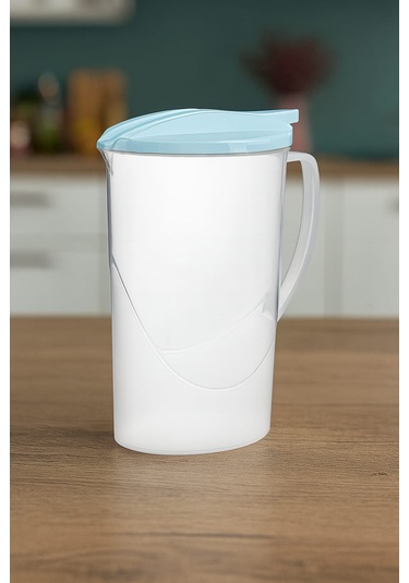 Şeffaf Sürahi 1700ml / 57oz - Mavi