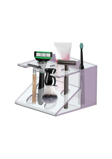 Pazly Tutucu Traş Tezgah Suntek Standı Şeffaf Makineleri Macunu Diş Dj Diğer