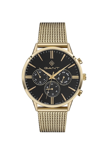 Gant Gt063008 Quartz Sarı Hasır Siyah Kadran 44 Mm Erkek Kol Saati