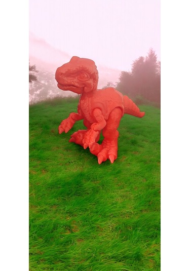 Hareketli Velociraptor Dinazor Oyuncak