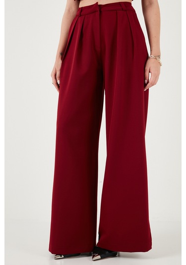 Lela Bayan Pantolon 6522016 Bordo Bordo
