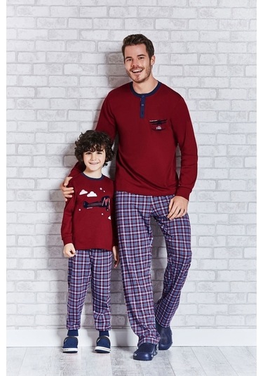 Roly Poly Erkek Çocuk Uzun Kol Pijama Takımı (1108) (1-4 Yaş)