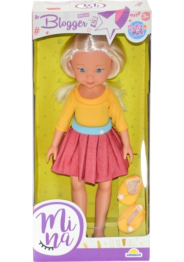 1030081  Mina Blogger Bebek 35 cm -Sunman