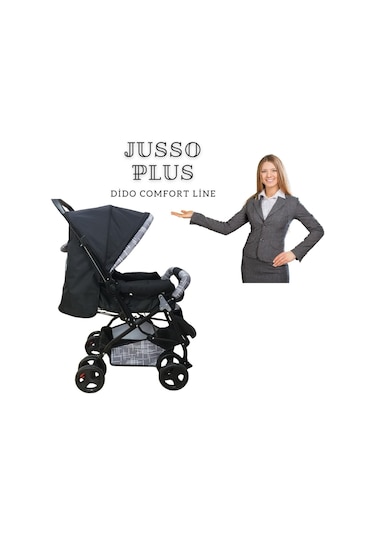 Jusso Dido Comfort Line Çift Yönlü Bebek Arabası