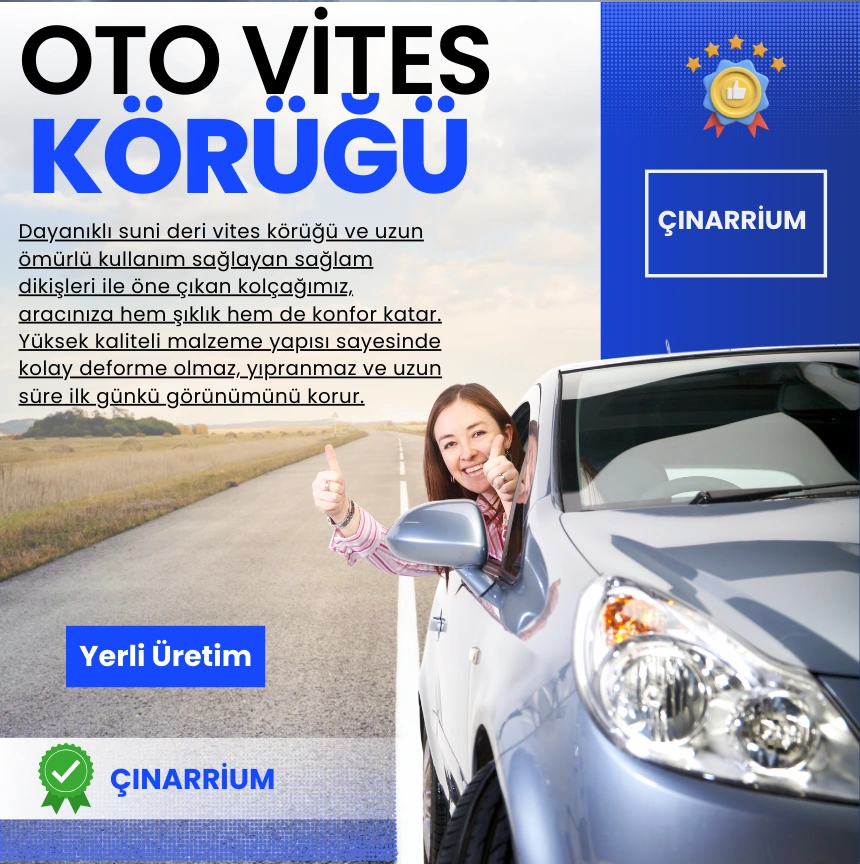 Skoda Rapid Siyah Nokta Desenli Deri Spor Dikiş Vites Körüğü Çok Renkli