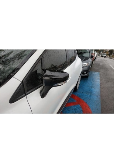 Renault Clıo 4 Batman Yarasa Ayna Kapağı Piano Black