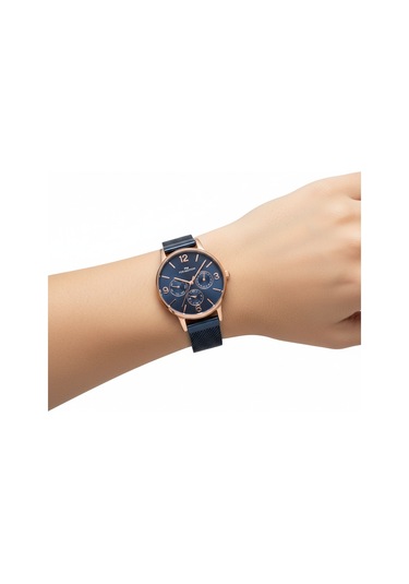 For Motion Kadın Kol Saati Bakır Renk, Mavi Kadran - Fm.b01144h.05, 2 Yıl Garantili Bakır For Motion Kadın Kol Saati Bakır Renk, Mavi Kadran - Fm.b01144h.05, 2 Yıl Garantili Bakır