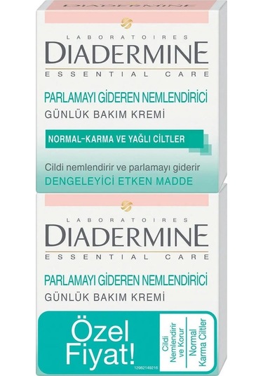 Diadermine Nemlendirici Bakım Kremi 2 x 50 ML