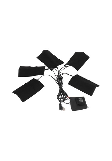 Shineyee 5'li Usb Isıtıcı Pad, 3 Seviye Sıcaklık Regülatörlü, Yumuşak Kompozit Tel, Dış Etkinlikler İçin Isı Ve Konfor Sağlar