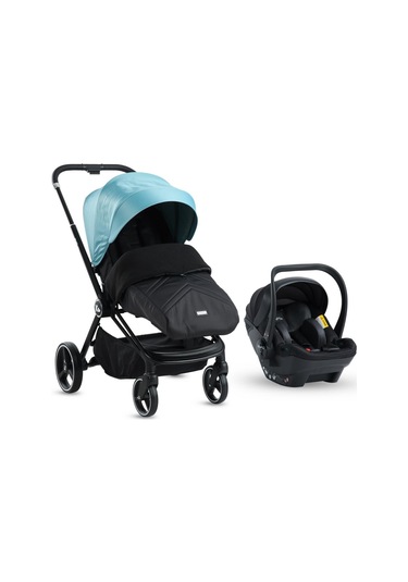Kraft Mila Mika Travel Sistem Bebek Arabası Turkuaz Turkuaz