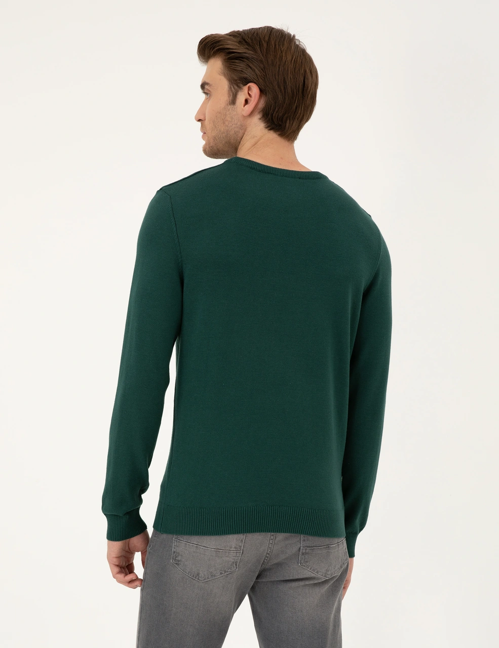 Pierre Cardin Erkek Yeşil Kazak /triko 50296575-vr054 Yeşil