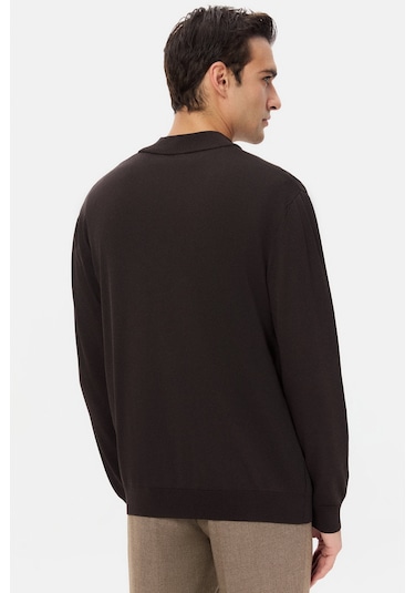 Twn Slim Fit Kahverengi Kazak 5ec061621232m Çok Renkli