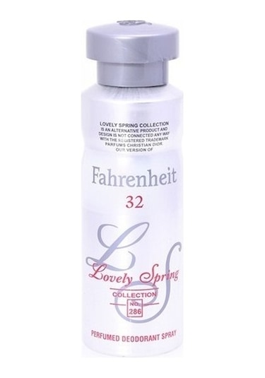 Lovely Spring Fahrenheit 32 Erkek Sprey Deodorant 200 ML
