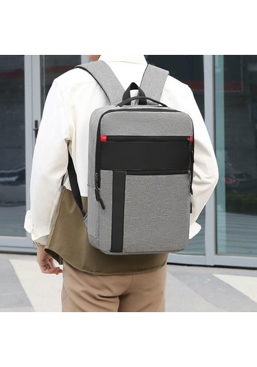 Suntek Dizüstü Sırt Çantası, Evrensel Büyük Kapasiteli Gri
