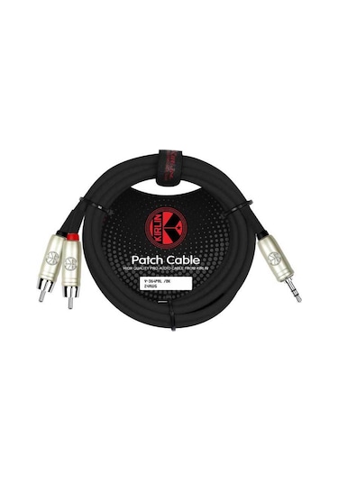 Kirlin 3Mt. Y Kablo 3.5Mm Trs Plus - 2Xrca