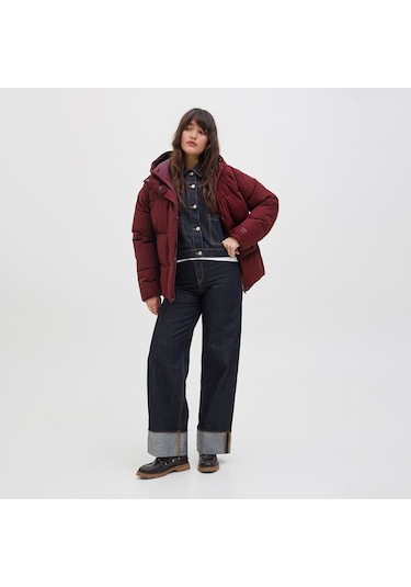 Jack & Jones Global Kadın Bordo Mont 12283784-cab Bordo