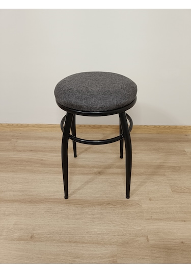 Evko Mobilya Tabure, Bar Taburesi, 2'li Tabure,siyah Ayaklı-siyah