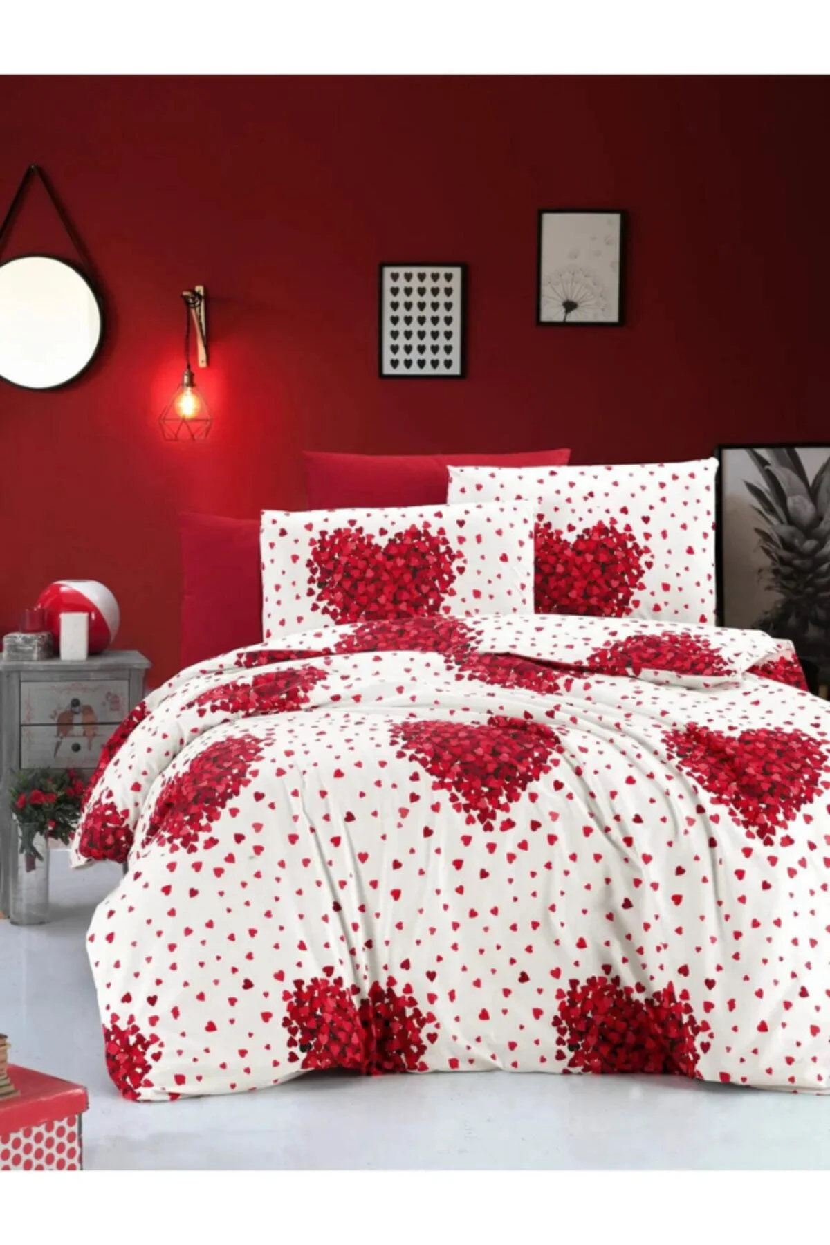 Tek Kişilik Premium Ranforce Yumuşak Dokulu Lastikli Çarşaf Takımı Mavi Ağaç