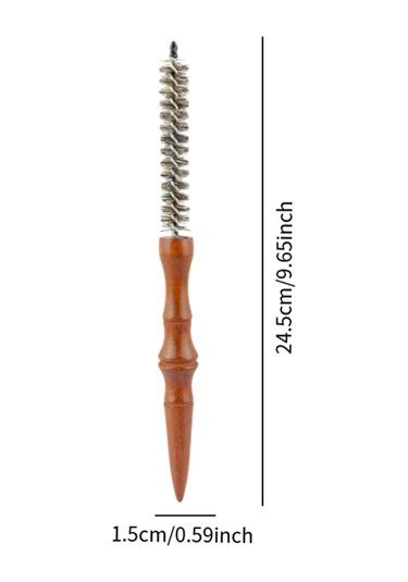 Homyl Küçük Yuvarlak Saç Fırçası Patlama Şekillendirici Salon Kuaför Fırçası