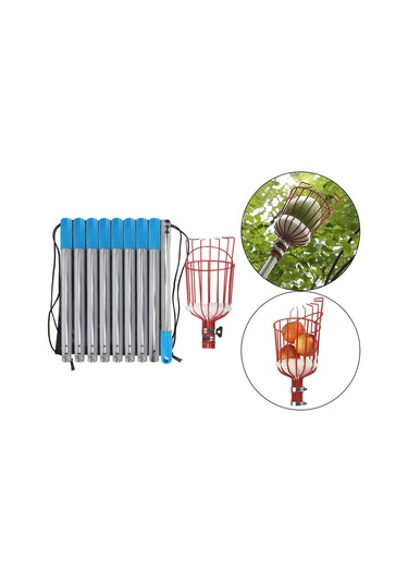 Suntek Meyve Seçici Aracı Bahçesi Için Metal 9-bölüm-11.8ft
