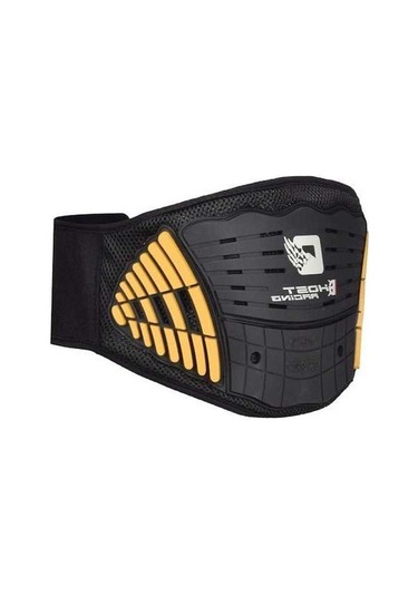 Primepickings Ghost Racing Gr-hy01 Motosiklet Donanım Lokomotif Düşme Önleyici Bel Koruyucu Sarı - Siyah Standart