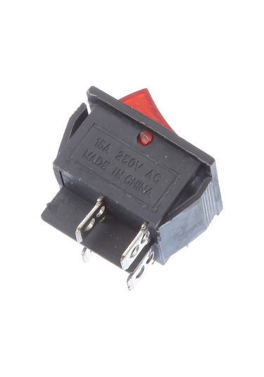 Tek-iş On Off Işıklı Anahtar Geniş Difaze 16a Elektrkli Cihaz Anahtarı