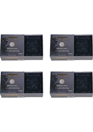 Hmd Bitkisel Kozmetik Aktif Karbon Sabunu 2 x 125 G