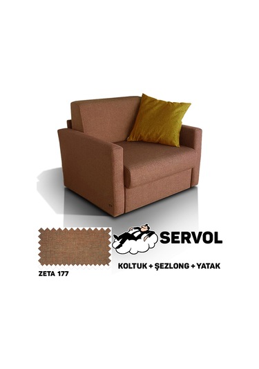 Seray Servol Tekli Yataklı Koltuk Zeta 177