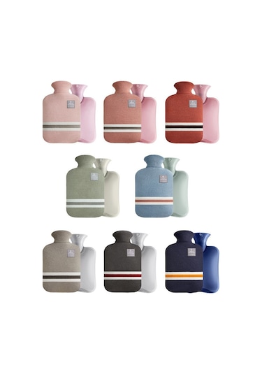 Büyük Patlamaya Dayanıklı Su Enjeksiyonlu Pvc Sıcak Su Torbası, Özellikler: 1000ml Koyu Gri