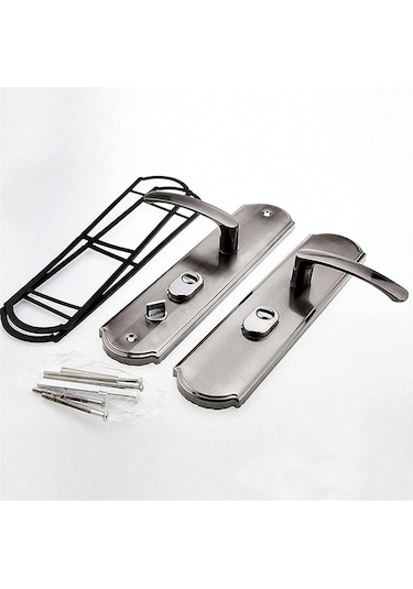 Geeroyoo Modern Alüminyum Kapı Kolu: Anahtarlı Kilit, Gizli Vidalı Şık Tasarım, Ev Ve Ofis İçin Evrensel Uyum