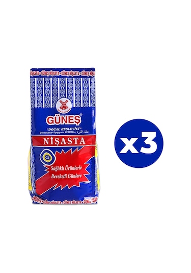 Güneş Mısır Nişastası 3 x 400 G