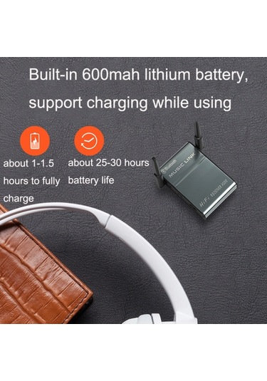 Sones X600 Csr Kayıpsız Bluetooth Alıcısı Aux Ses Bluetooth Adaptörü Hıfı5.0 Araç Ses Adaptörü