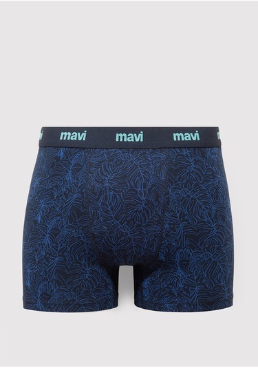 Mavi - 5li Renkli Boxer 0912283-70490 Çok Renkli