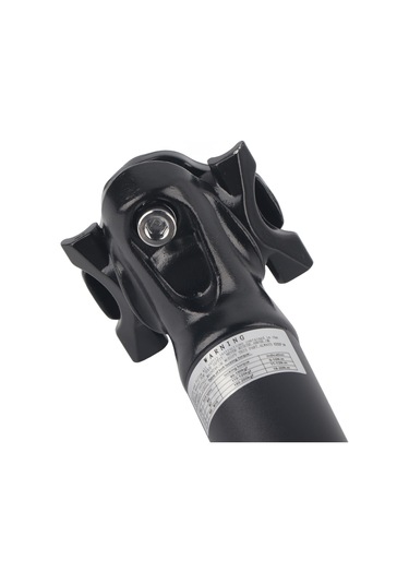 Geeroyoo Alüminyum Bisiklet Oturma Tüpü, 30.9x400mm, Siyah, Açısını Ayarlayabilir, Yüksek Dayanıklı, Yollu Ve Dağ Bisikletleri İçin Siyah