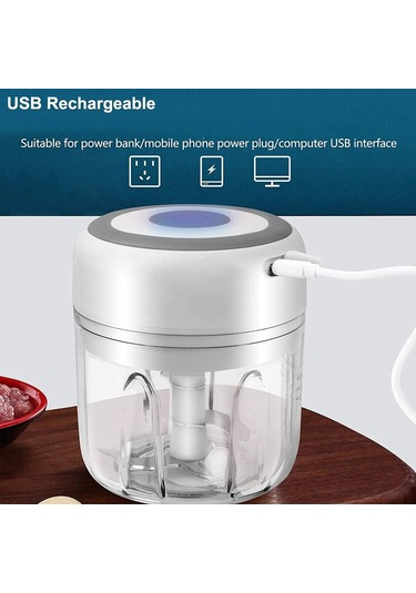 Elektrikli Sarımsak Doğrayıcı Çok Amaçlı Sebze Doğrayıcı Diğer