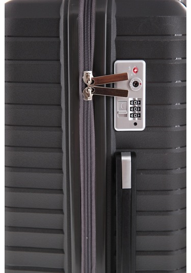 Ultra Dayanıklı 3'lü Set Valiz & Bavul Antrasit-1385 Antrasit