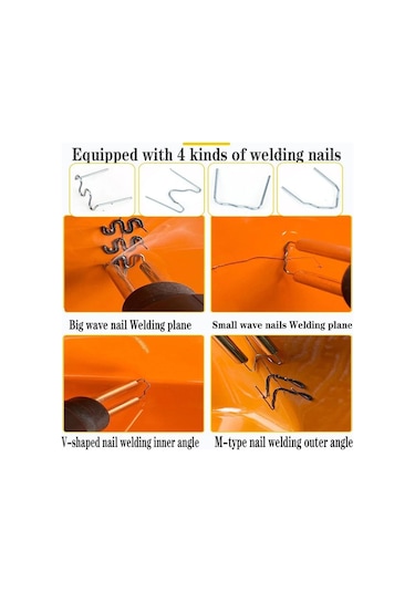 70w 600 Uçlu Sıcak Zımba Tampon Plastik Parça Tamir Kaynak Makinesi