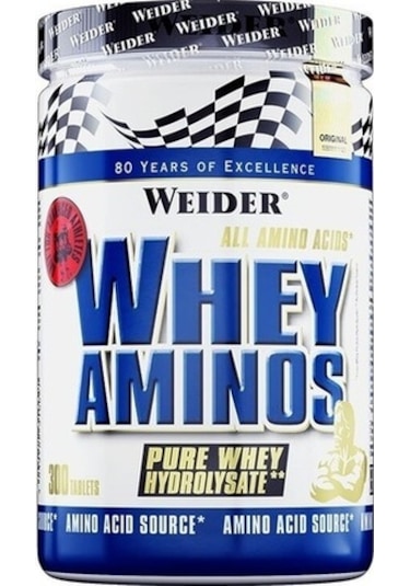 Weider Whey Aminos 300 Tablet Aromasız