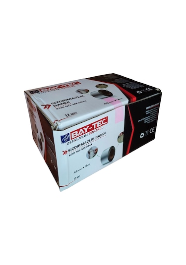 Süper Güçlü Su Sızdırmaz Çamur Bant Tamir Çatlak Bandı 12 Adet