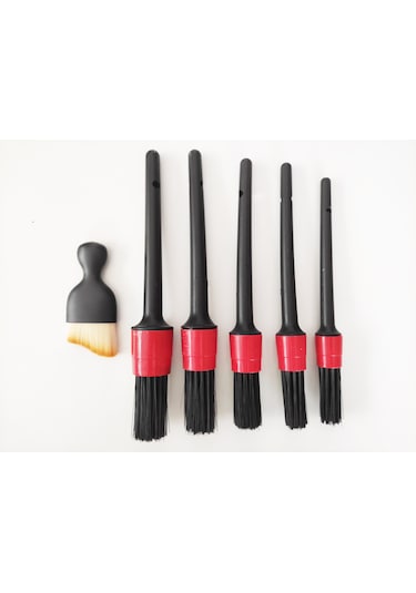 Araç İçi Detaylı Temizlik Fırça Seti 6 Parça 0922566-65