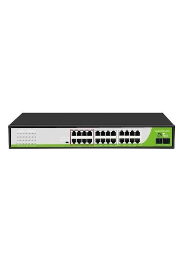 Zkteco PE242-300-G 24 Port Gigabit 2 x SFP Uplink Poe Switch