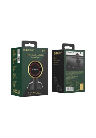 Joyhub Borofone Bh14 Vantuz Araç Içi Telefon Tutucu Evrensel Cep Telefonu Navigasyon Araç Merkezi Konsol Döner Bağlantı Aparatı Vantuzlu Yok Lnorle