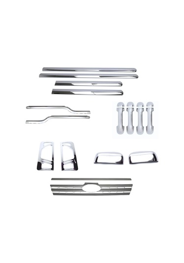 Ford Connect Full Krom Krom Set 2009-2014 Model Arası Uyumlu Paslanmaz Çelik