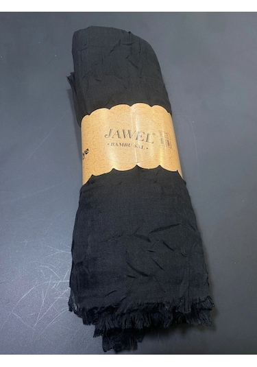Bambu Kraş Şal Siyah-jawel Çok Renkli