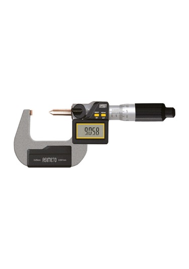0-25mmx0.001 Ip65 Dijital Tek Nokta Mikrometre