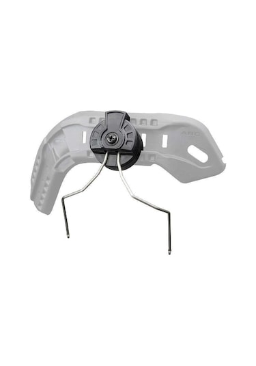 Earmor Kulaklıklar İçin Arc Kask Montaj Adaptörü Bir Çift Siyah