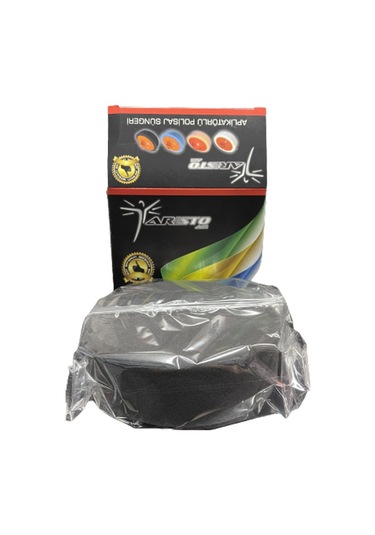 Aristo Polisaj Süngeri Cila Süngeri Siyah 150mm