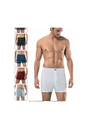 Erdem Erkek Penye Boxer 1400 KARIŞIK