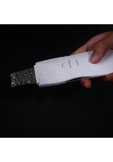Ultrasonik Titreşim Şarj Edilebilir Cilt Scrubber Yüz Temizleme Makinesi Yüz Peeling Siyahhead Gözenek Temizleyici Cilt Bakım Aracı Kaldır Elektrikli Yüz Temizleme Cihazları Vrd0qh Beyaz