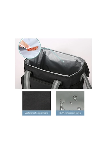 Seyahat, Piknik Ve Barbekü İçin 15l Yalıtımlı Soğutucu Çanta Çok Renkli